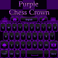 Purple Crown Keyboard theme‏ Mod