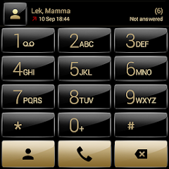 Theme for ExDialer GlossB Gold Mod