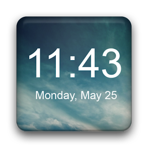 Digital Clock Widget Mod