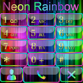 Neon Rainbow Dialer theme‏ Mod