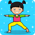 Yoga para niños y familia fitness. APK