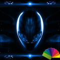 Alien Blue Xperien Theme icon