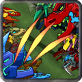 Dino Robot Battle Field: War icon