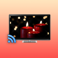 Romantic Candles Chromecast icon