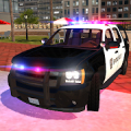American Police Suv Driving: C icon