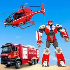 Rescue Robot Car Transform Mod Apk [Unlimited money]