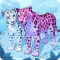 Snow Leopard Family Sim: Animales en línea Mod