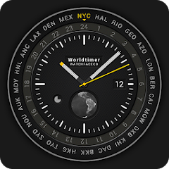 World Timer Watch Face Mod