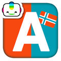 Bogga Alfabet norsk - lær bokstavene for barn Mod