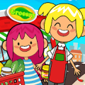 My Pretend Grocery Store Games icon