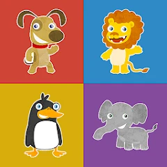 Animals memory game for kids Mod