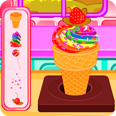 Rainbow Ice Cream Cooking Mod