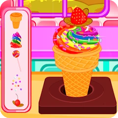 Rainbow Ice Cream Cooking Mod