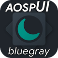 aospUI BlueGray, Substratum Dark theme +Synergy Mod