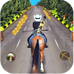 Corrida de Cavalo Cowboy