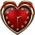Heart Valentine Clock Widget‏ Mod