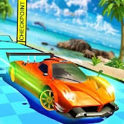 Mega Sky Ramp: Car Drive Game