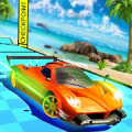 Mega Sky Ramp: Car Drive Game icon