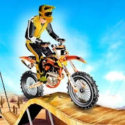 Desert Bike Stunts Racing Game