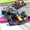formula racing game 3D icon
