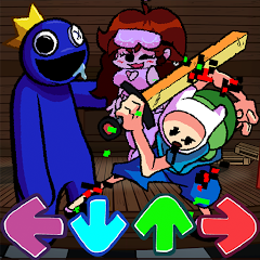 Rainbow Friends Blue FNF Game APK for Android Download