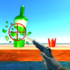 Bottle Shooting Gun Games 2023 Mod