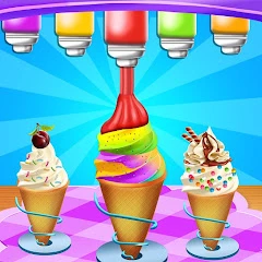 Ice Cream Cone Maker Factory Mod