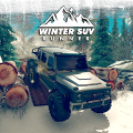Winter SUV Mountains Runner icon
