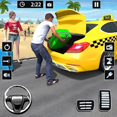 Taxi Simulator 3D - Taxi Games Mod Apk [Remove ads][Mod speed]