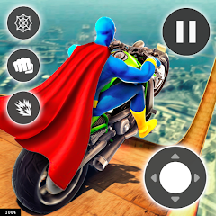Super Hero Bike: Racing Game icon