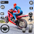 Spider Bike Stunt 3D Mega Ramp icon