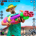 Artilheiro de festa na piscina FPS - novo jogo de Mod
