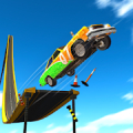 Mega Cars - Ramp Jumps icon