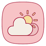 Pink Weather Icons for Chronus Mod