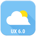 UX 6.0 G6 theme for Chronus Weather Icons Mod