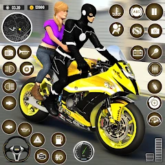 Superhero Bike Game Taxi Games