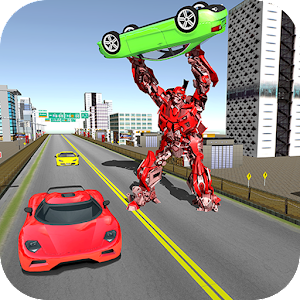 Car Transform Robot City War Mod APK