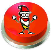 Santa Claus Banana Jelly Button icon