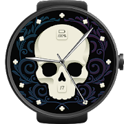 Skull best sale watch face