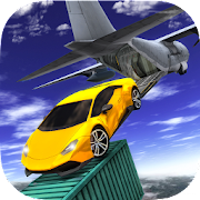 Skydiving Car Racer-Impossible Car Stunts Games 3D Mod