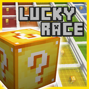 Lucky Block Race Map for MCPE APK + Mod for Android.