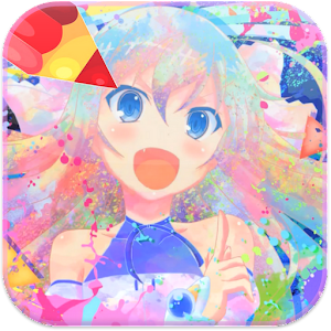 Anime Girl Coloring Book Mod apk download - Anime Girl Coloring Book ...