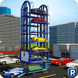 Smart Car Parking Crane Driver 3D Sim: Multi Level icon