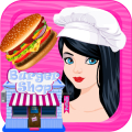 Polly Burger Shop Game icon