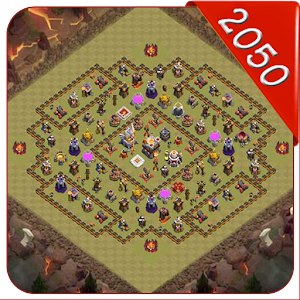 Maps of Clash of Clans 2050 Mod