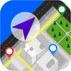 GPS Navigation Map Directions Compass GPS Tracker