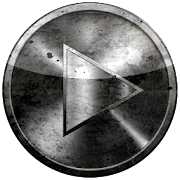Poweramp skin GRUNGE black & w Mod Apk [Paid for free][Free purchase]