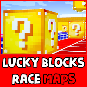 Lucky Block Race Map for mcpe APK for Android Download