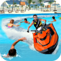 Beach Lifeguard Boat Rescue icon