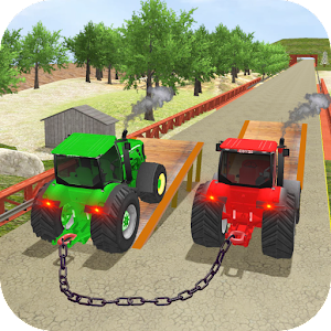 Chained Tractors 3d